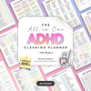 ADHD Cleaning Planner +500 Stickers! Checklists, Tips, & Hacks. Made By An ADHD Adult, Built On Research And Therapy. Editable In Canva